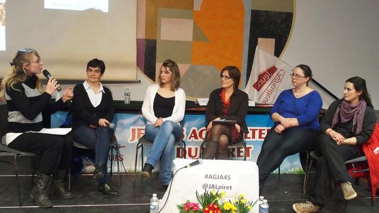 De gauche à droite : Alexandra Laurent-Claus, Marie-Christine Lemaire, Olivia Desroziers, Anne Mercier-Beulin, Karen Chaleix et Fanny Cohen.