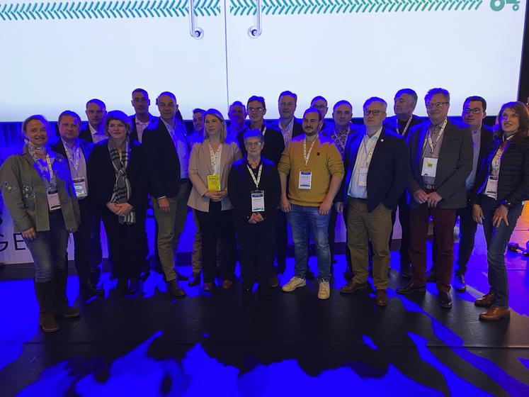 Délégation FDSEA Île-de-France au 77e congrès de la FNSEA, fin mars à Angers.