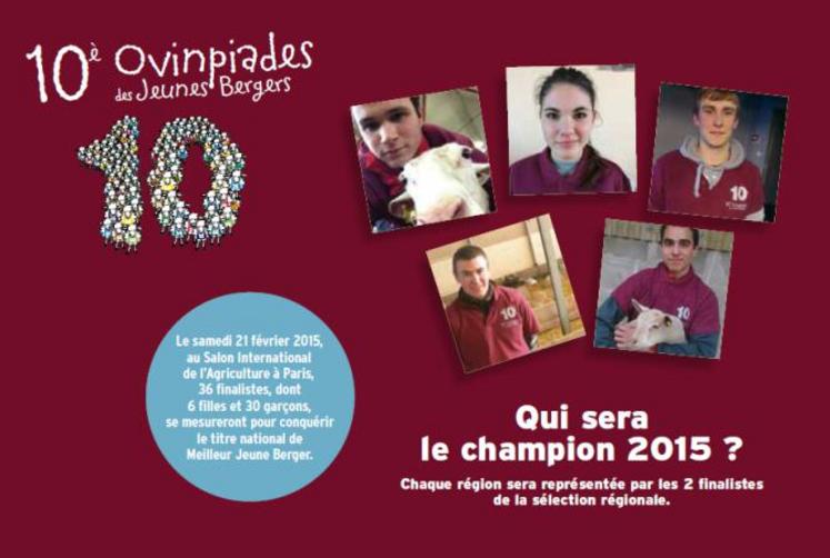 Ovinpiades des Jeunes Bergers en région Centre : 2 qualifiés pour Paris !