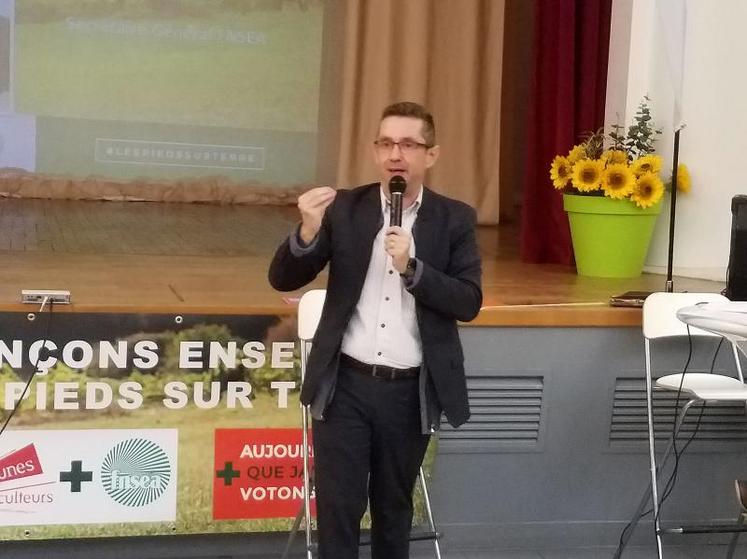 Jérôme Despey, secrétaire général de la FNSEA.