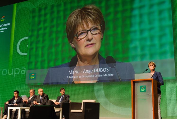 Le 17 juin à Deauville. Marie-Ange Dubost a été élue à la tête de Groupama Centre-Manche. Elle remplace Jean-Marie Bayeul atteint par la limite d’âge.