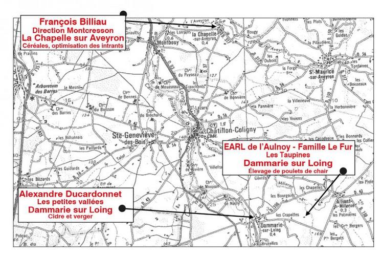 Famille Le Fur à Dammarie sur Loing.