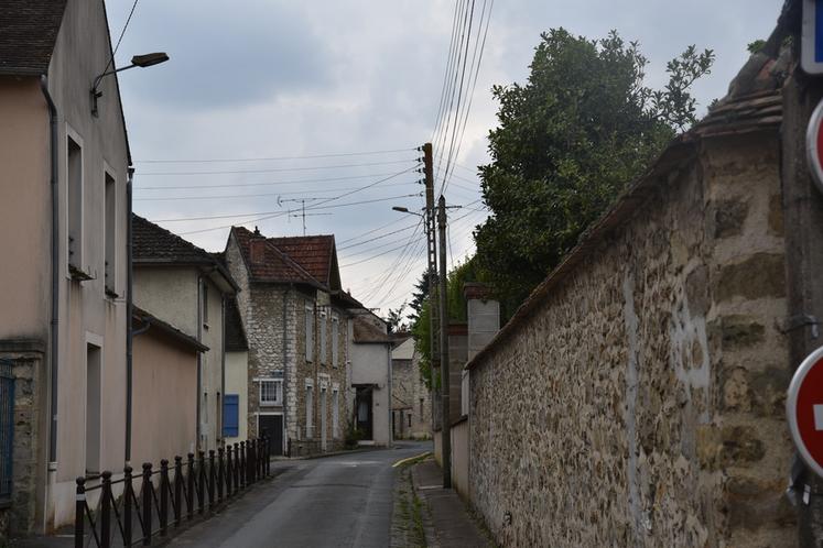 Rue du Bas-Samois, Samois-sur-Seine.