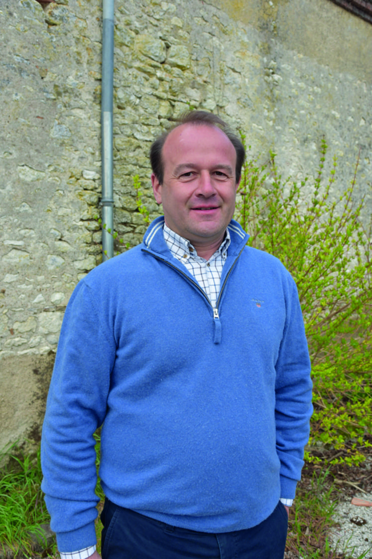 Alexandre Pelé est le président de la Confédération générale des planteurs de betteraves Centre-Val de Loire.