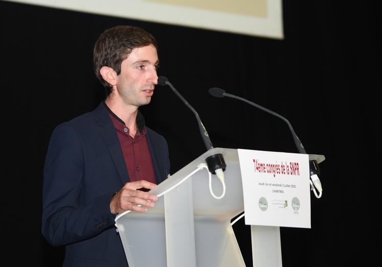 Julien Rouger, administrateur Jeunes agriculteurs.