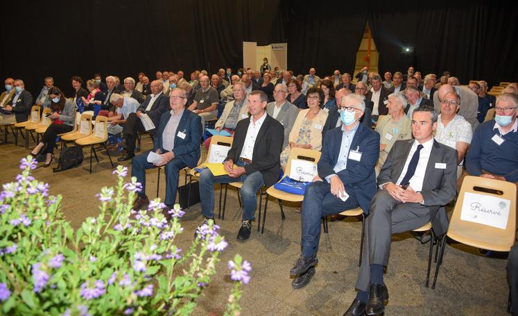 Vendredi 2 juillet, à Chartres lors du congrès de la SNPR.