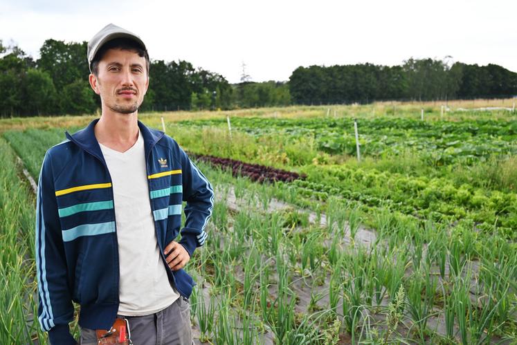  Masato Fujisaki cultive des légumes asiatiques.