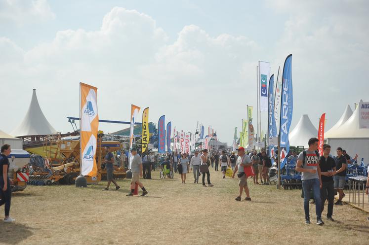 Cette année, Innov-agri revient du 7 au 9 septembre à Outarville (Loiret). L'édition 2018 (photo) avait accueilli 80 000 visiteurs. 