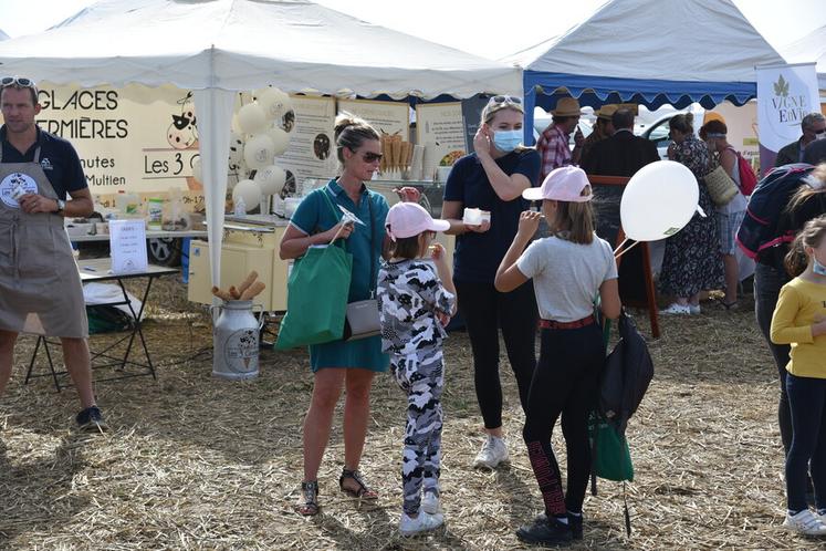 Dimanche 12 septembre 2021 au Festival de la terre, à Voulangis. 