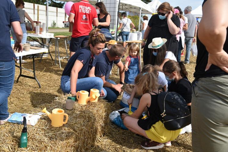 Dimanche 12 septembre 2021 au Festival de la terre, à Voulangis. 