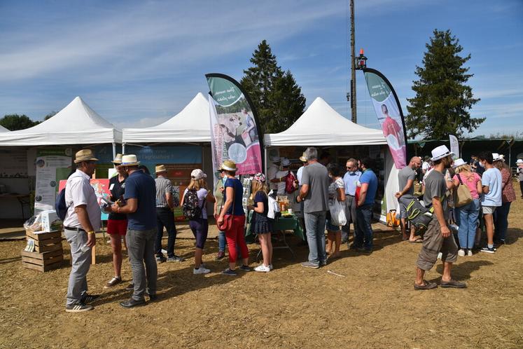 Dimanche 12 septembre 2021 au Festival de la terre, à Voulangis. 