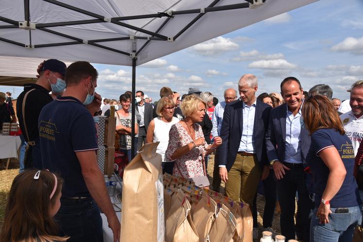 Dimanche 12 septembre 2021 au Festival de la terre, à Voulangis. 