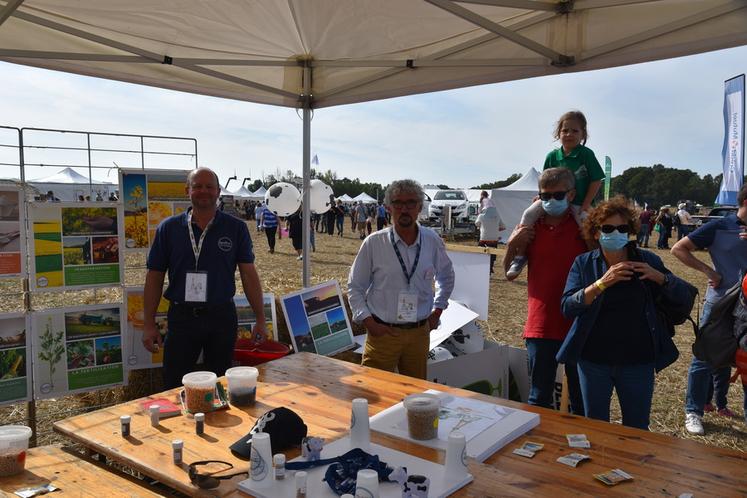 Dimanche 12 septembre 2021 au Festival de la terre, à Voulangis. 