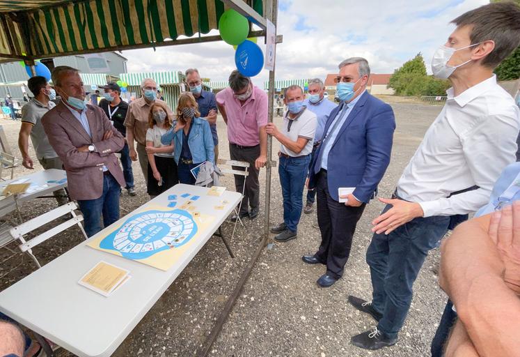 Samedi 11 septembre 2021, animations Cultivons l'eau à Montboissier.