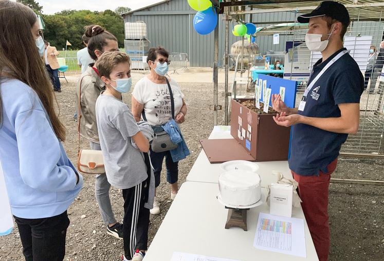 Samedi 11 septembre 2021, animations Cultivons l'eau à Montboissier.