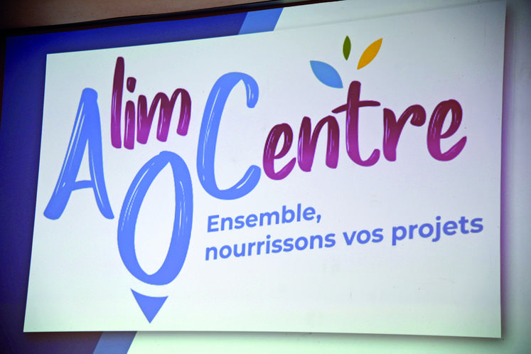 Le logo d'AlimOCentre a été présenté en même temps que la bannière collective. 