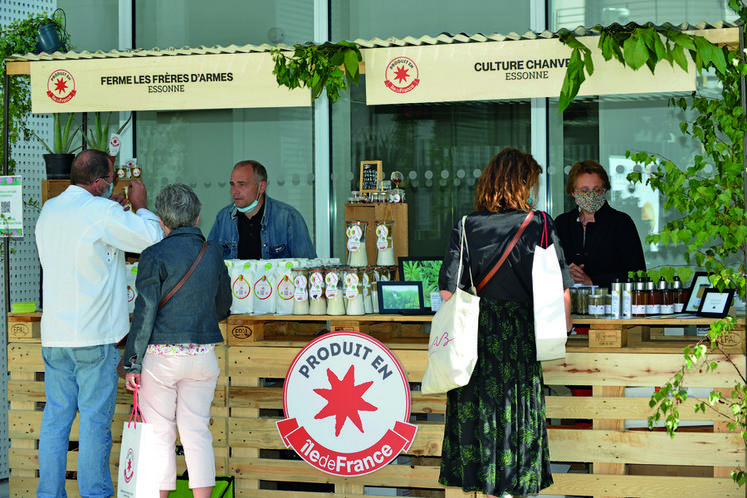 Les producteurs présents étaient tous labellisés « Produit en Île-de-France », la marque régionale portée par Île-de-France Terre de saveurs.