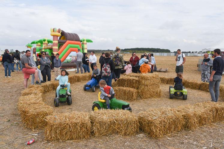 Les enfants ont aussi profité de la Fête.