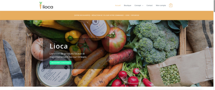 Aujourd'hui, l'application Lioca permet de retrouver une quinzaine de producteurs locaux et leurs produits.