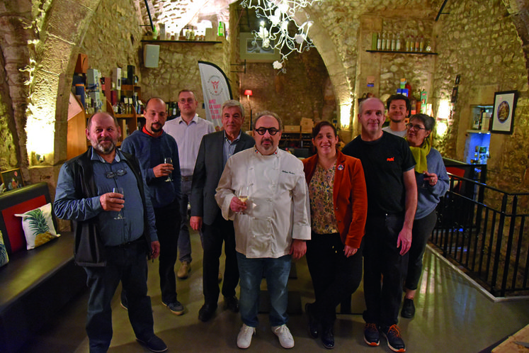 Lundi 19 octobre, le restaurant le Ver di vin accueillait l’inauguration de l'opération Goatober, en présence des chefs partenaires.