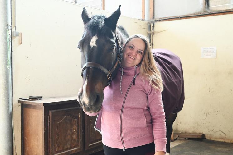 Agnès Jarno, responsable des ­Écuries Vineuil Jump.