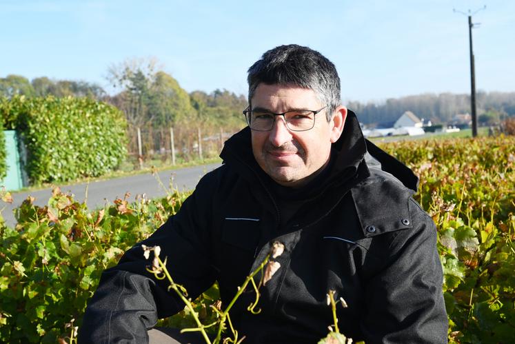 Benoist Charrier est pépiniériste ­viticole à Pontlevoy.