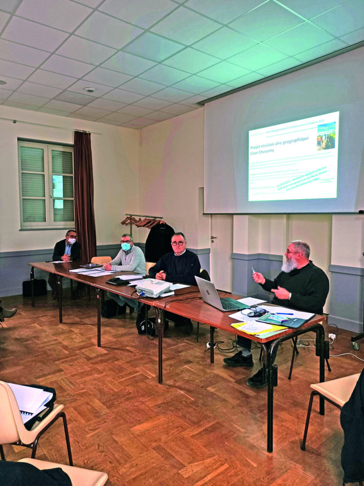 Jeudi 16 décembre, à Cheverny. Sous la présidence de Michel Gendrier, ­l'appellation Cheverny Cour-Cheverny a tenu son assemblée générale.