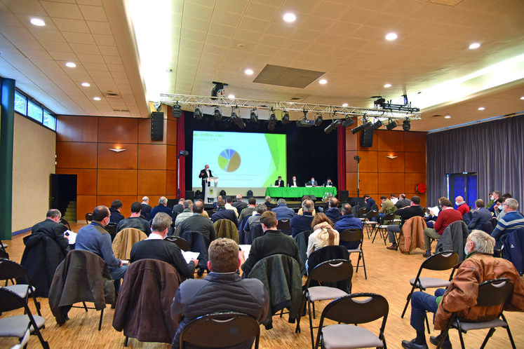 Afin de célébrer comme il se doit le départ de Xavier Thirouin, l'assemblée générale de la coopérative s'est déroulée en un temps record. Clair, net et ­précis.