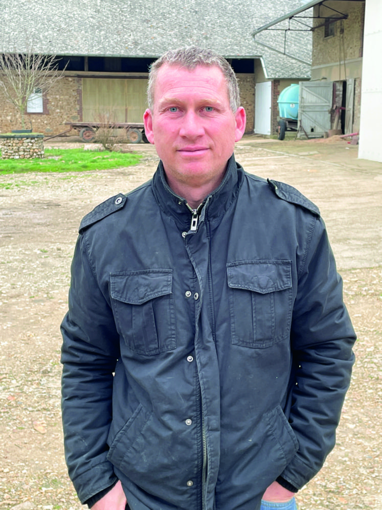 Le 20 décembre, à Pierres. Romain Gallas préside la section de la région eurélienne d'Axéréal.