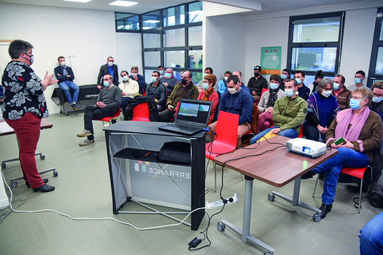 Le 13 décembre, à Arcisses. Les résultats des exploitations du Perche ont été présentés par le CER France alliance Centre.