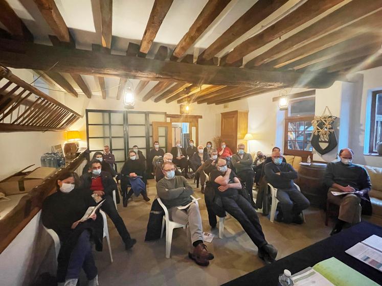 Maison-Rouge, mardi 1er février. Les débats étaient orientés sur les perspectives tant sur le plan de la politique agricole que de l'environnement.