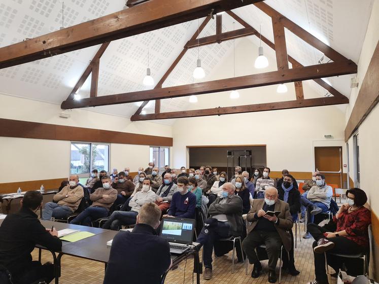 Montgé-en-Goële, mercredi 2 février. Le plan alimentaire territorial vise à rapprocher producteurs et consommateurs. 