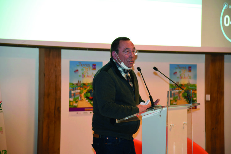 À l'image des autres partenaires présents, Patrick Langlois, président de la FNSEA 45 a salué la collaboration de qualité développée avec JA et l'influence positive du syndicat en terme de communication au bénéfice de l'agriculture.