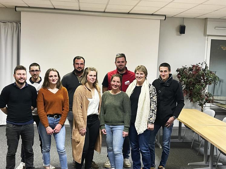 Le 10 février, au Chesnay (Yvelines). Les cinq cantons des Jeunes agriculteurs d'Île-de-France se sont réunis pour travailler à l'élaboration du prochain Festival de la terre.