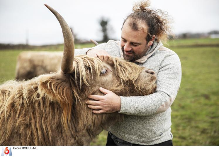 Guillaume "L'Auvergnat", candidat de la saison 17 de L'Amour est dans le pré.