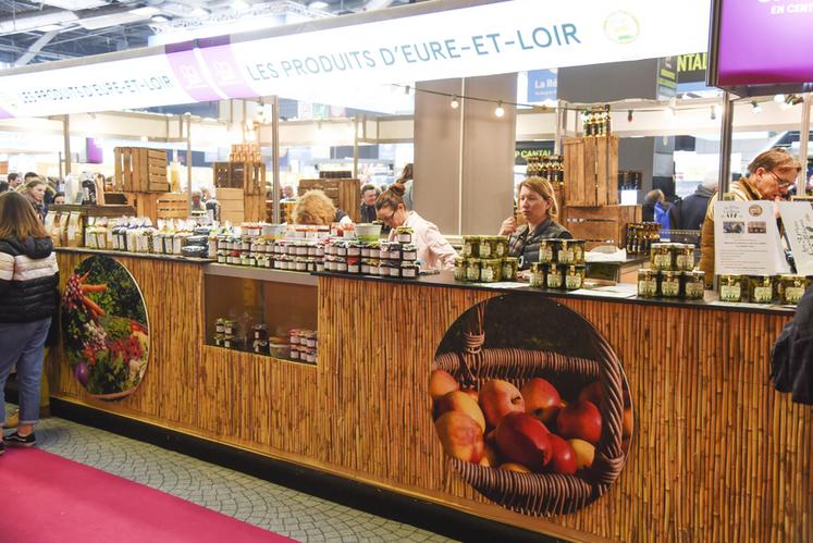 Les produits d'Eure-et-Loir auront leur stand au salon.