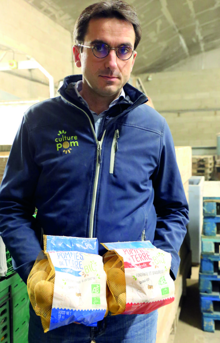 Alexandre Subtil, exploitant et chef d'entreprise : « Nous devons préserver notre patrimoine qu’est le sol et répondre aux attentes des consommateurs	».