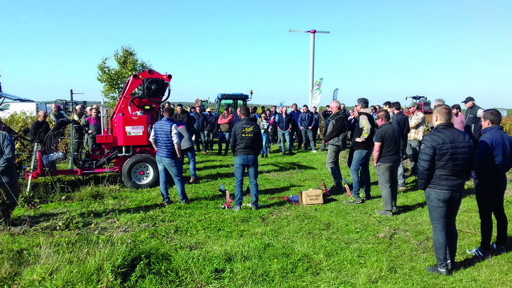 En octobre dernier, une journée travail du sol avait été organisée par le GDDV 41.