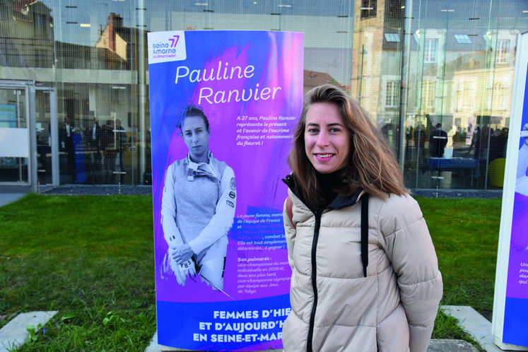Médaillée d’argent par équipe aux Jeux olympiques de Tokyo en 2021, l’escrimeuse Pauline Ranvier