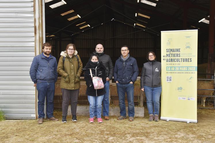 Jeudi 17 mars, à Villavard. La première édition de la Semaine des métiers des agricultures s'est déclinée en cinq événements en Loir-et-Cher, dont la découverte des métiers agricoles sur la ferme pédagogique. 