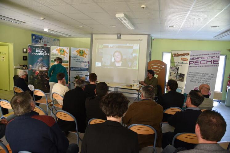 Présentation du BPJEPS Pêche de loisirs à la MFR de Chaingy.