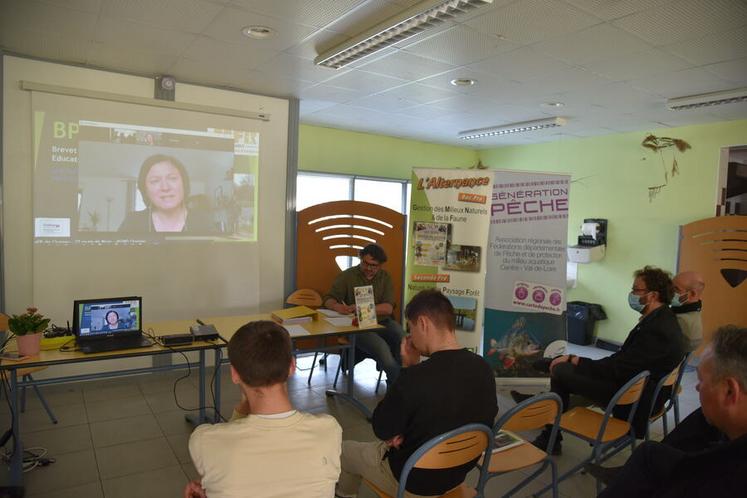 Présentation du BPJEPS Pêche de loisirs à la MFR de Chaingy.