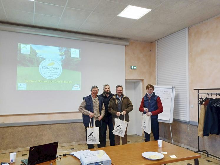 Le 22 février, les éleveurs solognots ont été récompensés pour leurs pratiques agro-écologiques. 