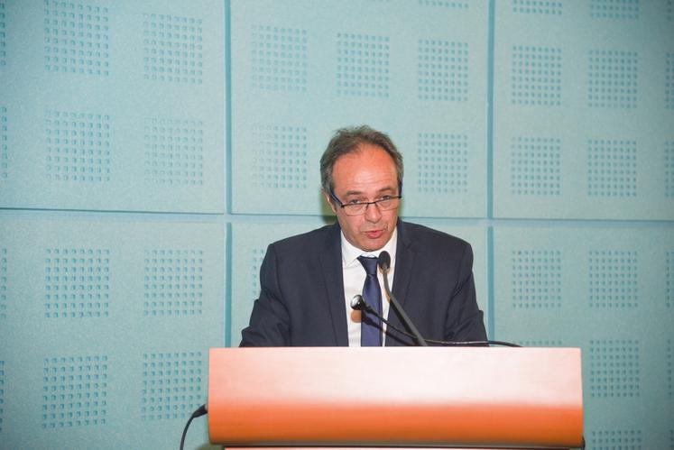 Le 25 mars, à Chartres. Le président de la FNSEA 28, Bertrand Petit, est revenu, en assemblée générale, sur l'exercice complet de son syndicat.