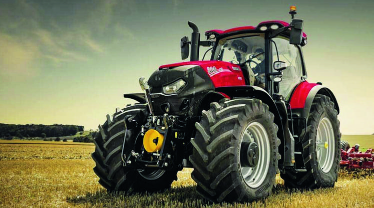 Case IH présente cette année des nouveautés sur ses tracteurs Optum.