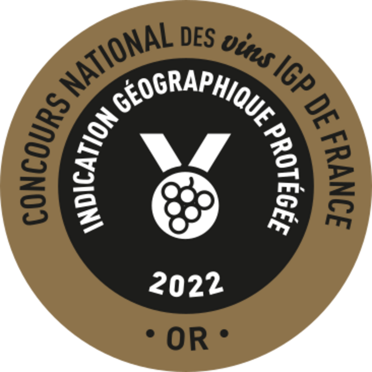 médaille d'or Concours national des vins IGP de France