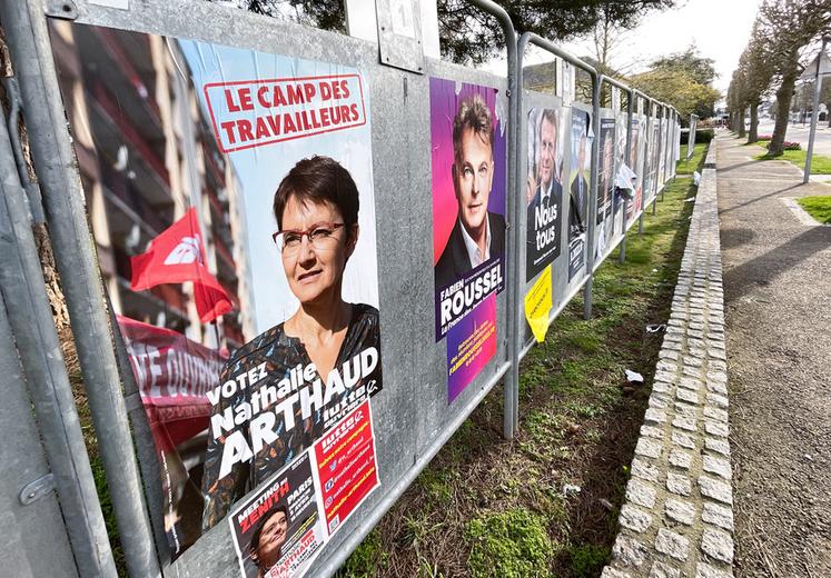 Les résultats du premier tour des élections présidentielles sont différents en Eure-et-Loir qu'au niveau national. Marine Le Pen vire en tête.