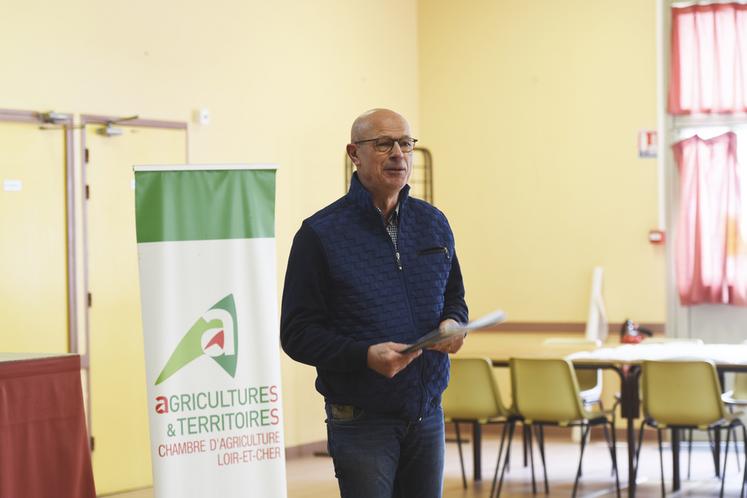 Pascal Huguet a souligné l'intérêt du président du conseil départemental, Philippe Gouet, pour l'agriculture et son attention à sa rentabilité. 