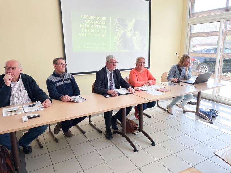 Le 29 avril, à Beaumont-les-Autels. Nadine Lemaire a présidé l'assemblée générale de la Fédération interdépartementale des MFR du Val de Loire.