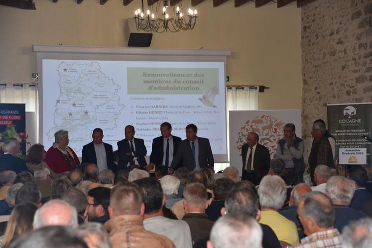 Le conseil d'administration de la FDC 77 a été renouvelé.